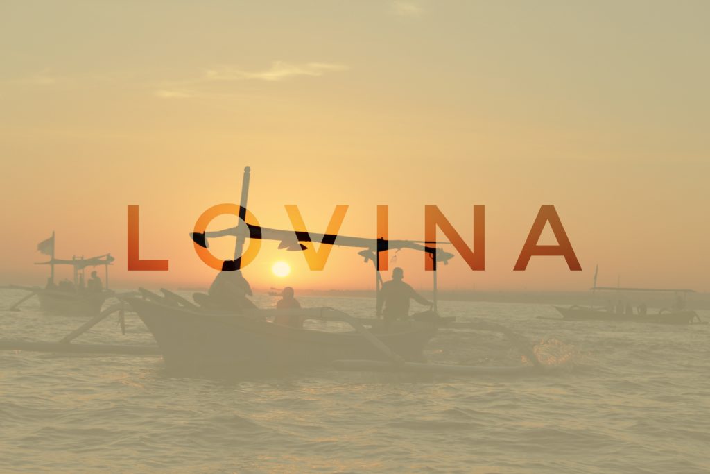 header of the blogpost about lovina in indonesia, asia