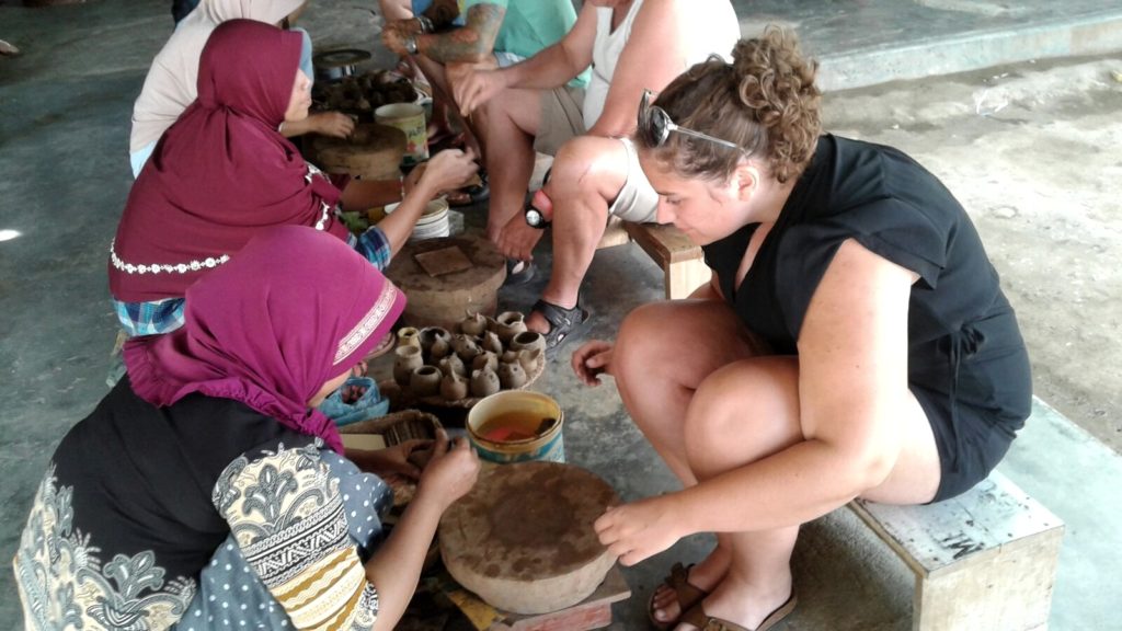 Life of a passion doing pottery in Lombok, Indonesia