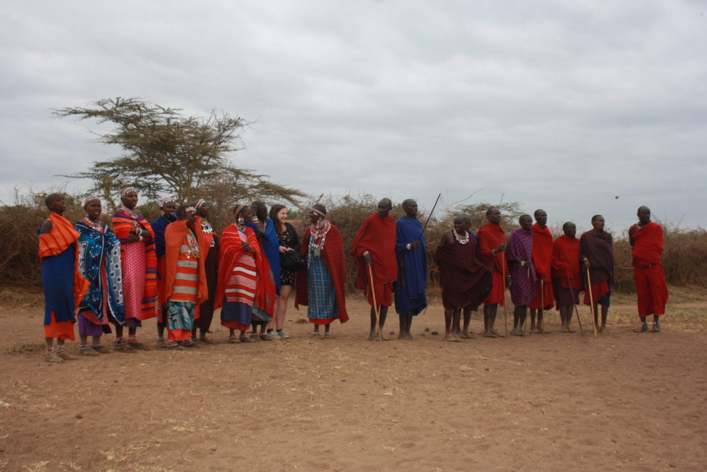 the masai tribe in amboseli park