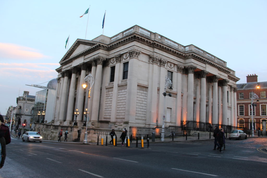 Dublin city hall in Dublin, ireland