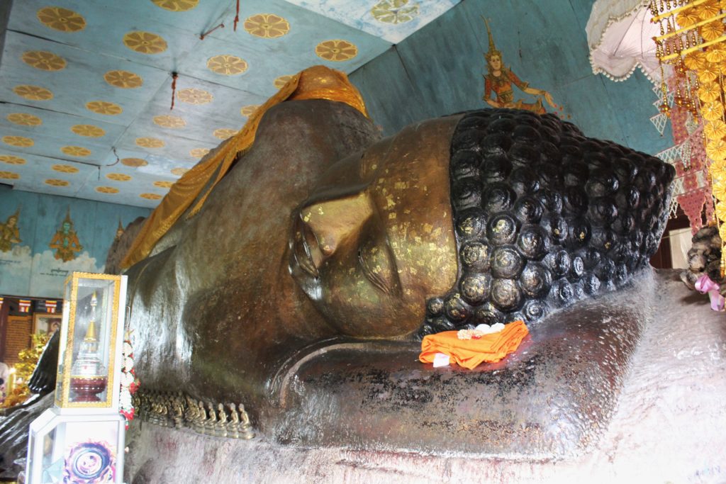 the reclining buddha kulen mountain, Siem Reap, Cambodia
