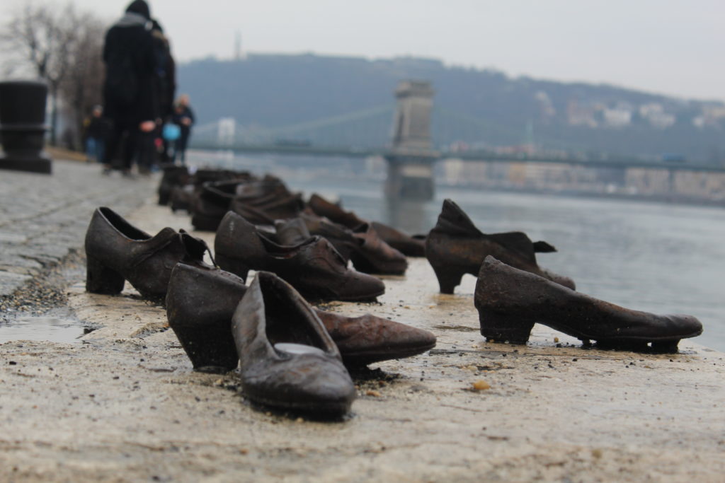 Shoes on the Danube Bank, Budapest, Hungary