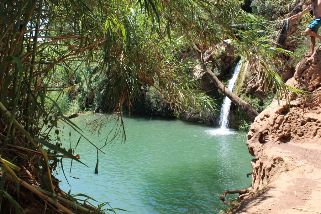pego do inferno (hell's pool) in Faro, the Algarve, Portugal