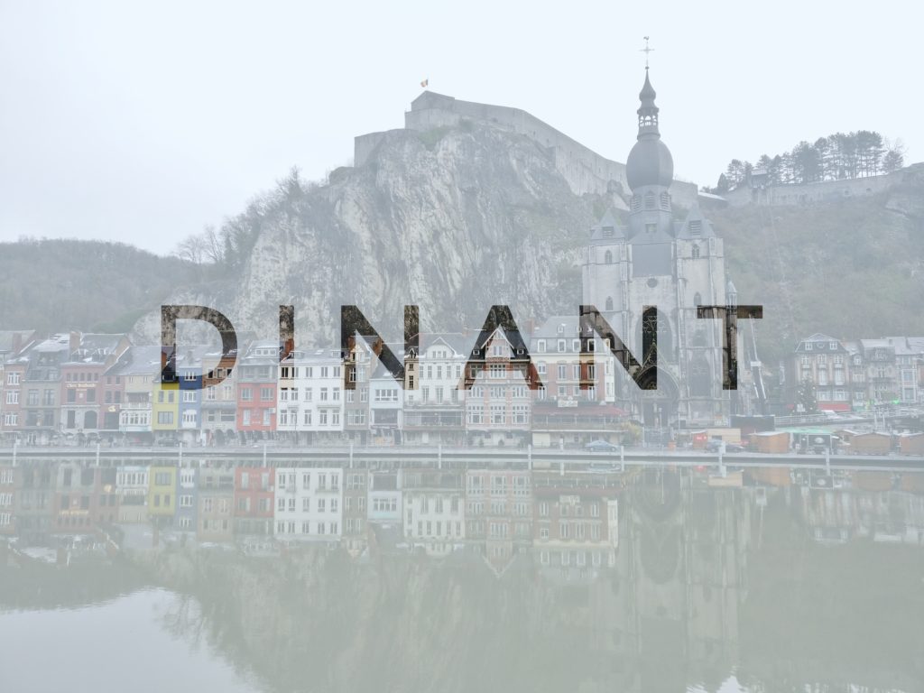view of the citadel of dinant