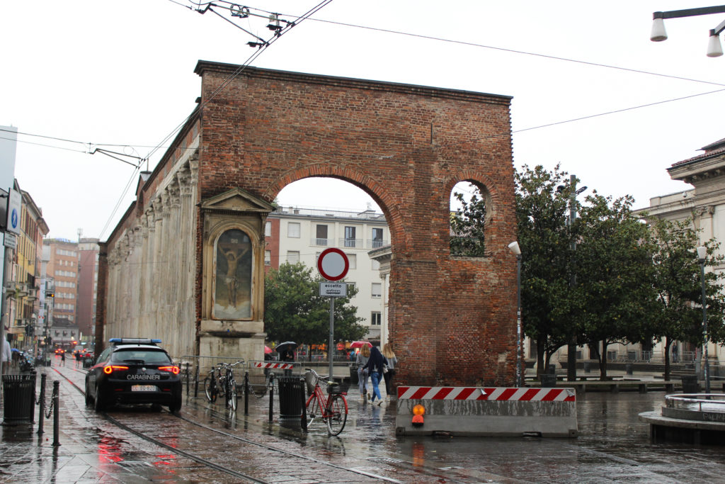 porta ticinese in Milan, Italy