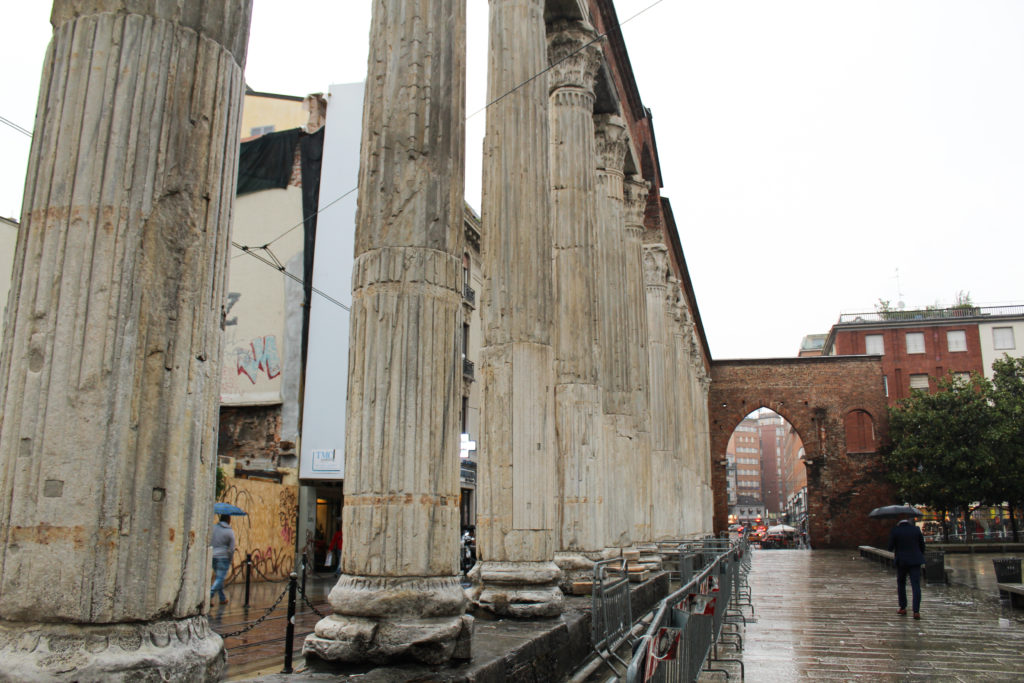 colonne di san lorenzo in Milan, Italy