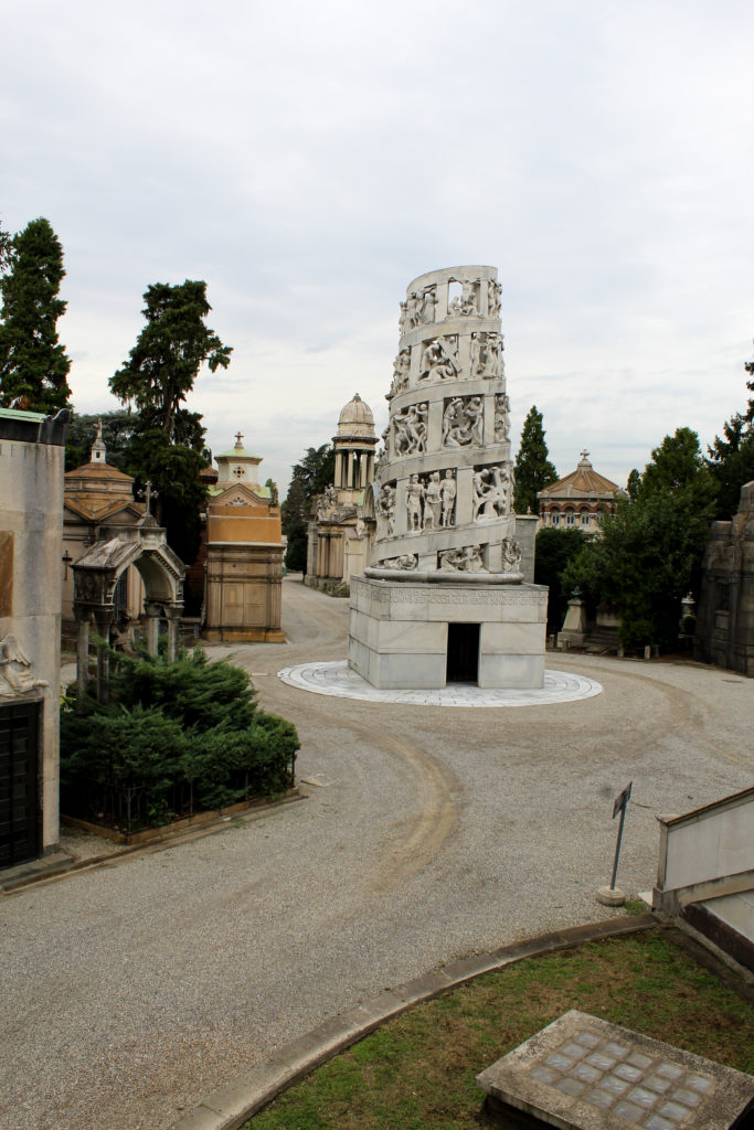 cimitero monumentale in Milan, Italy
