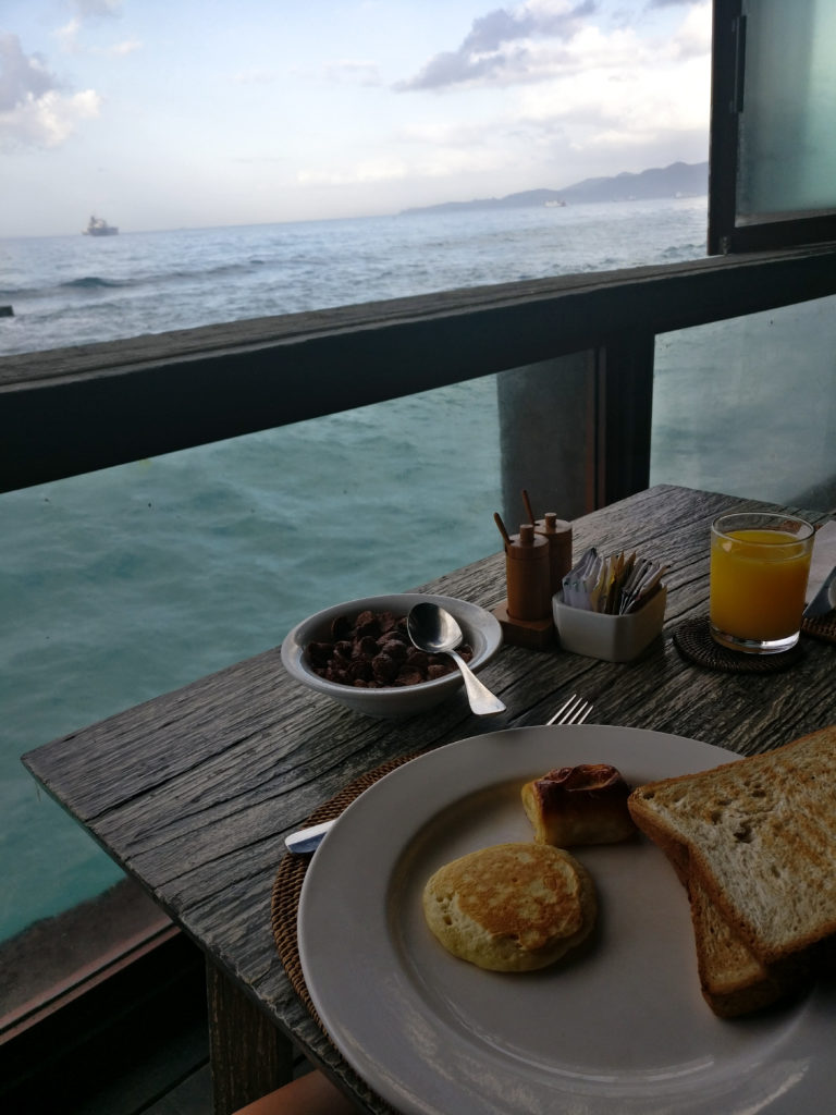 breakfast at rama candidasa resort & spa in bali, Indonesia