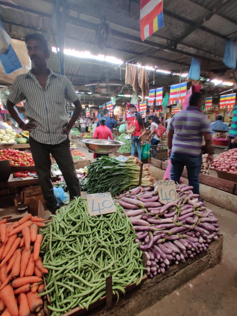 Kandy Municipal Central Market in Kandy, Sri Lanka