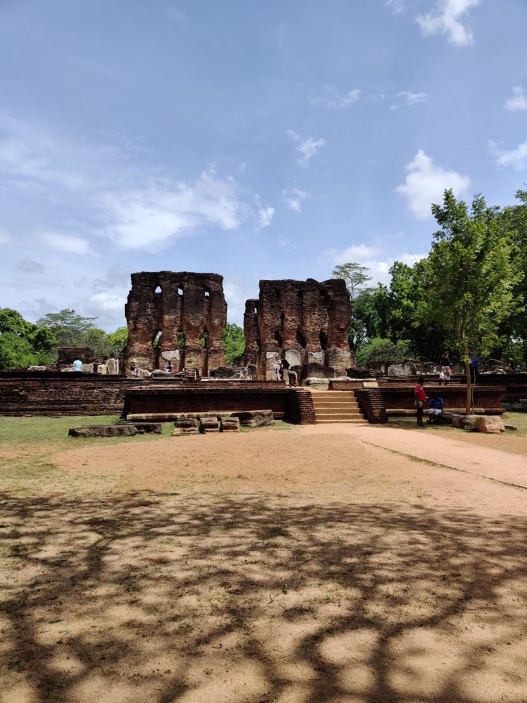 Royal Palace of King Parakramabahu in Polonnaruwa, Sri Lanka
