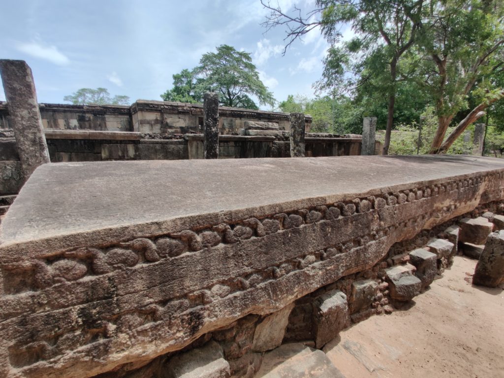 Satmahal Prasada in Polonnaruwa, Sri Lanka