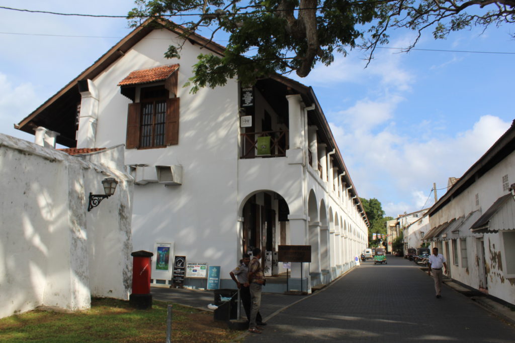 Old Dutch Hospital in Galle, Sri Lanka