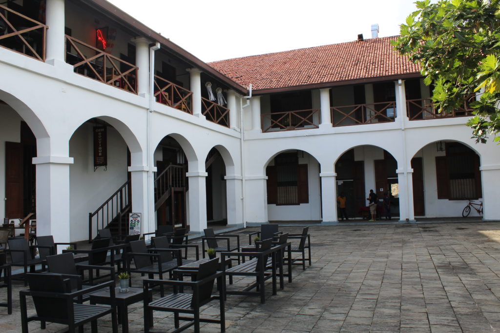 Old Dutch Hospital in Galle, Sri Lanka
