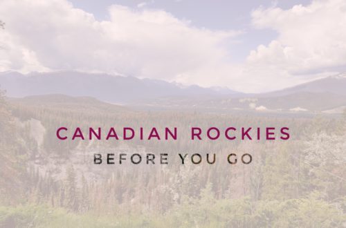header before you go to canada, canadian rockies, north america