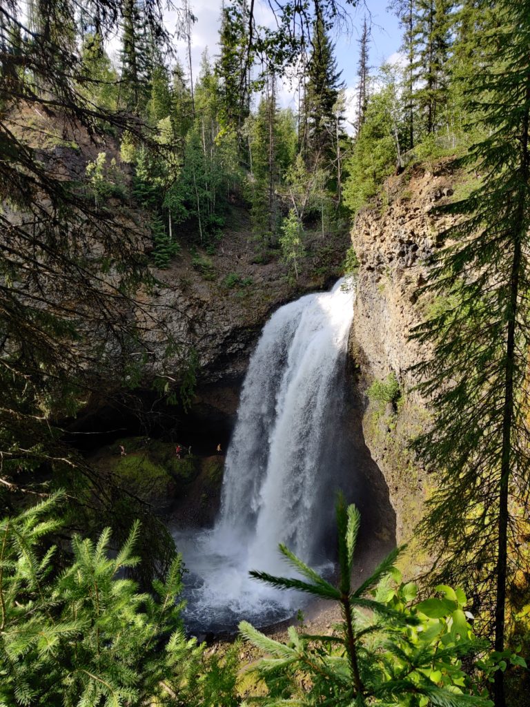 Moul falls in canada. Photo taken by life of a passion