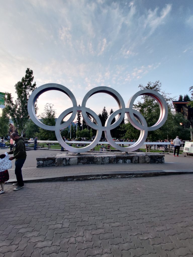 olympic plaza in whistler in canada. Photo taken by life of a passion