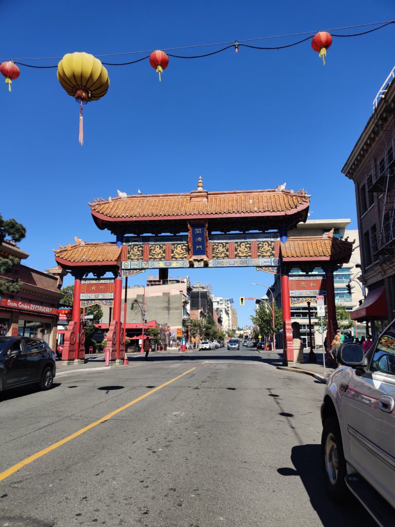 The millenial gate in victoria in canada. Photo taken by life of a passion