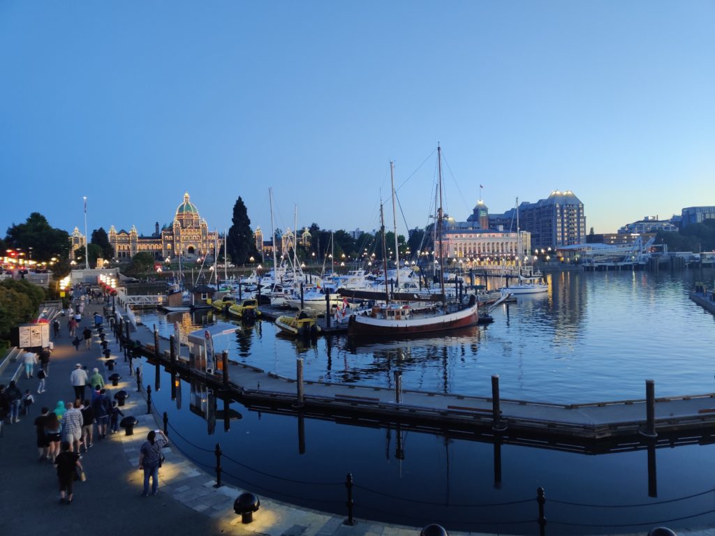 the harbour of victoria in canada. Photo taken by life of a passion
