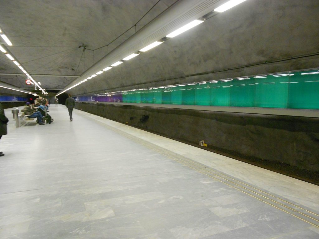 Stockholm’s Tunnelbana in Stockholm, Sweden