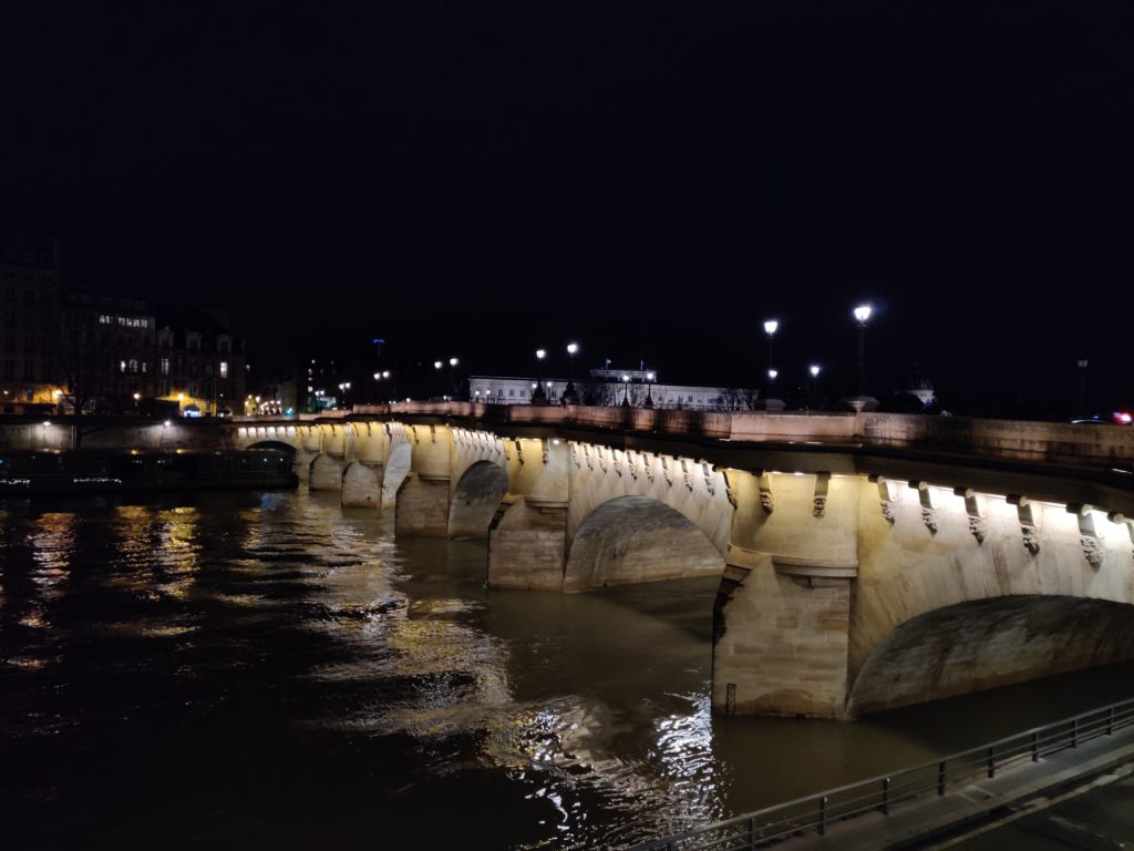 the pont neuf in Paris, France
