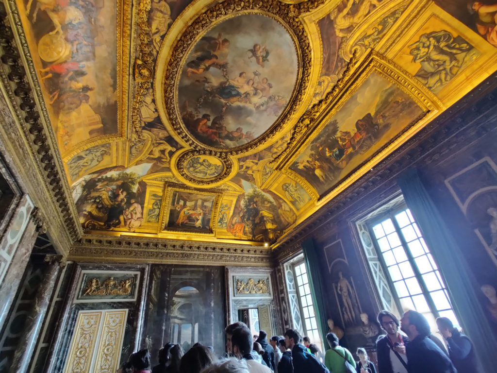 the salon of venus in the palace of Versailles in Paris, France