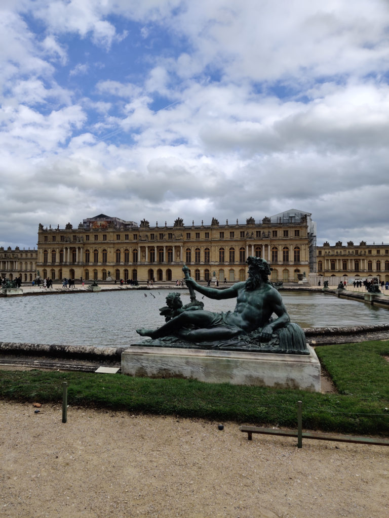 the Water Garden in the garden of Versailles in Paris, France