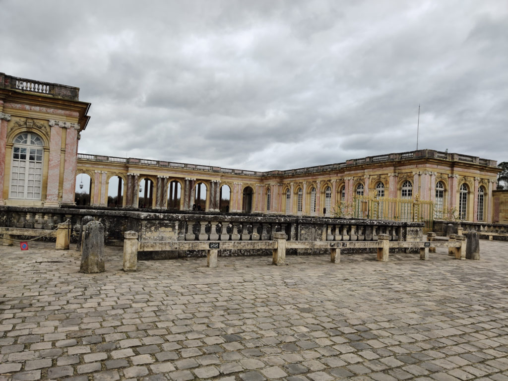 the grand trianon in Versailles in Paris, France