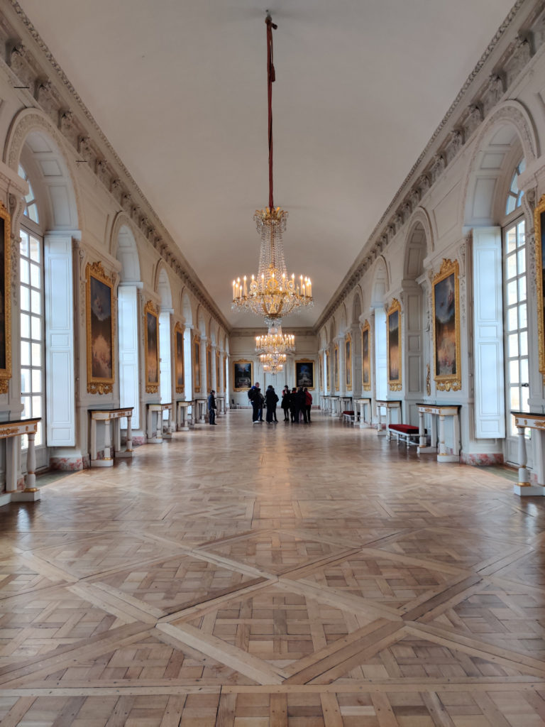 the cotelle gallery in the grand trianon in Versailles in Paris, France