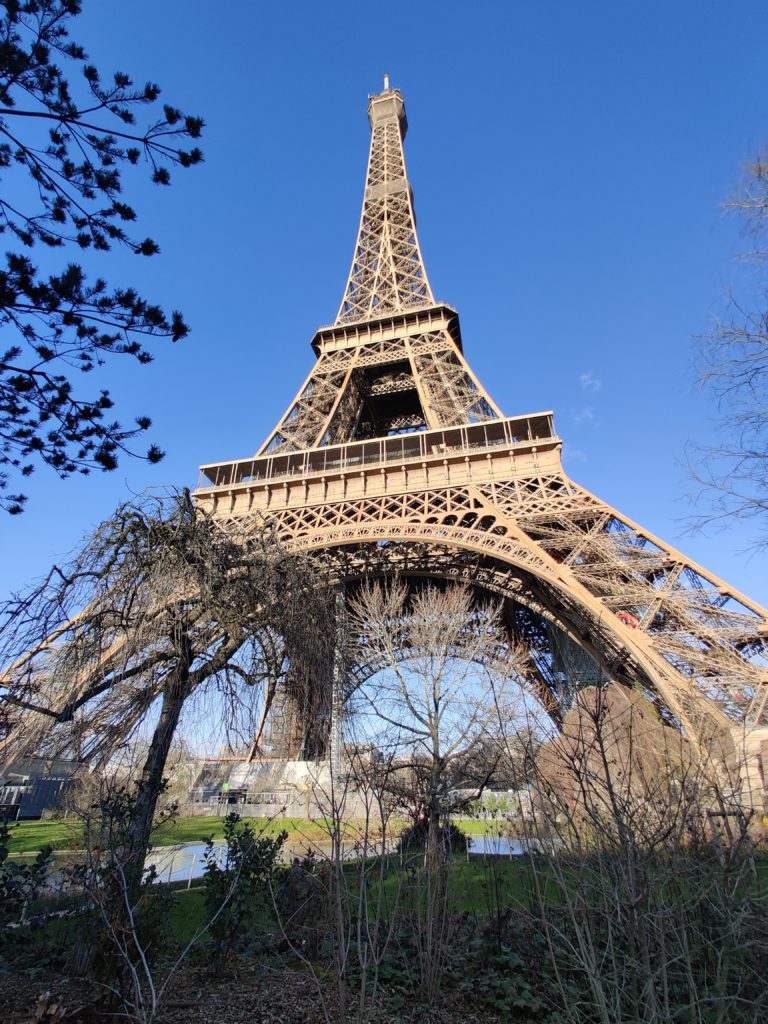 the eiffel tower in Paris, France