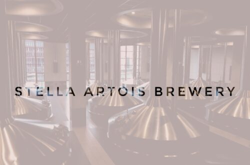 header stella artois brewery visit in leuven, belgium