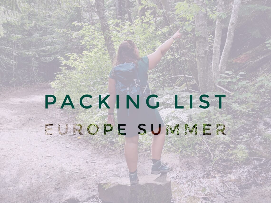 header packing list summer