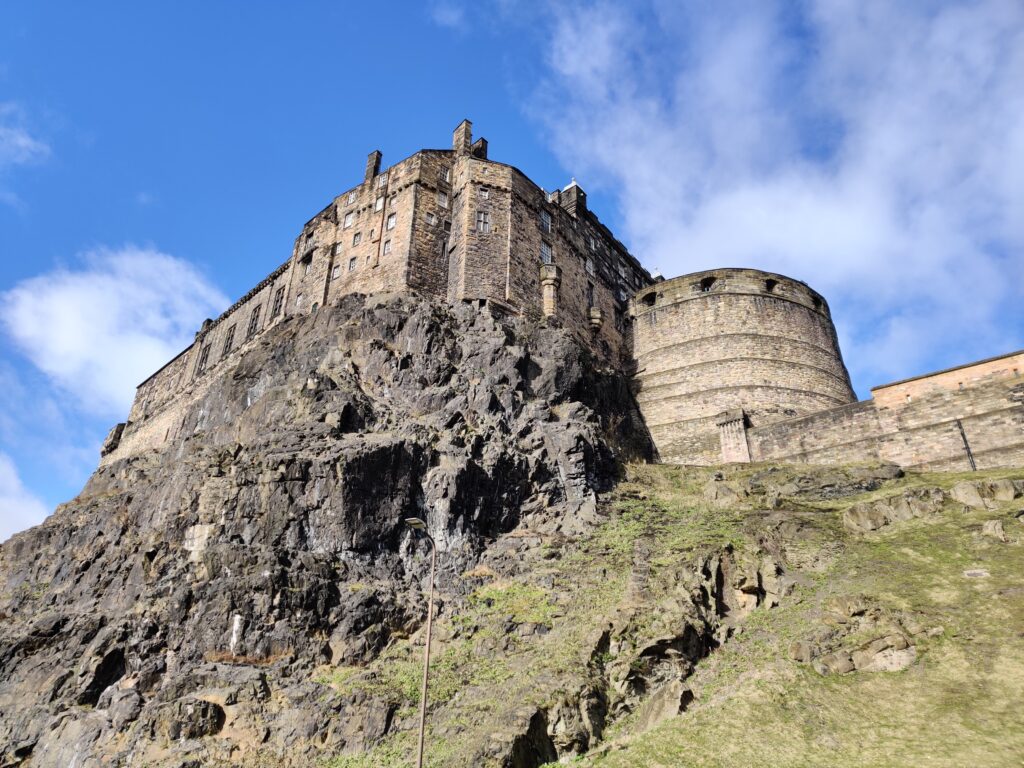 Edinburgh Castle in edinburgh, scotland
