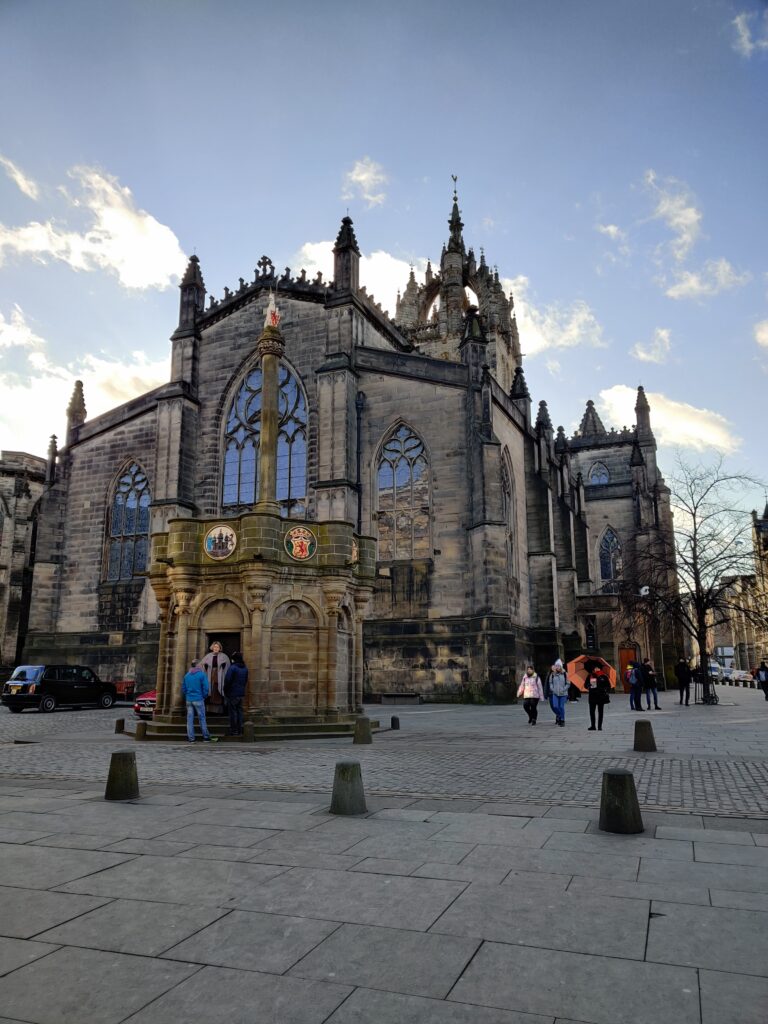 St Giles’ Cathedral in edinburgh scotland