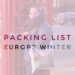 header packing list winter