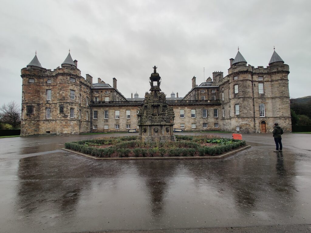 Palace of Holyrood house in edinburgh scotland