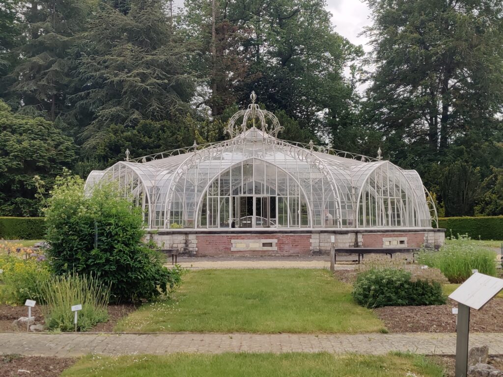 balat serre in botanic garden meise, plantentuin meise in belgium