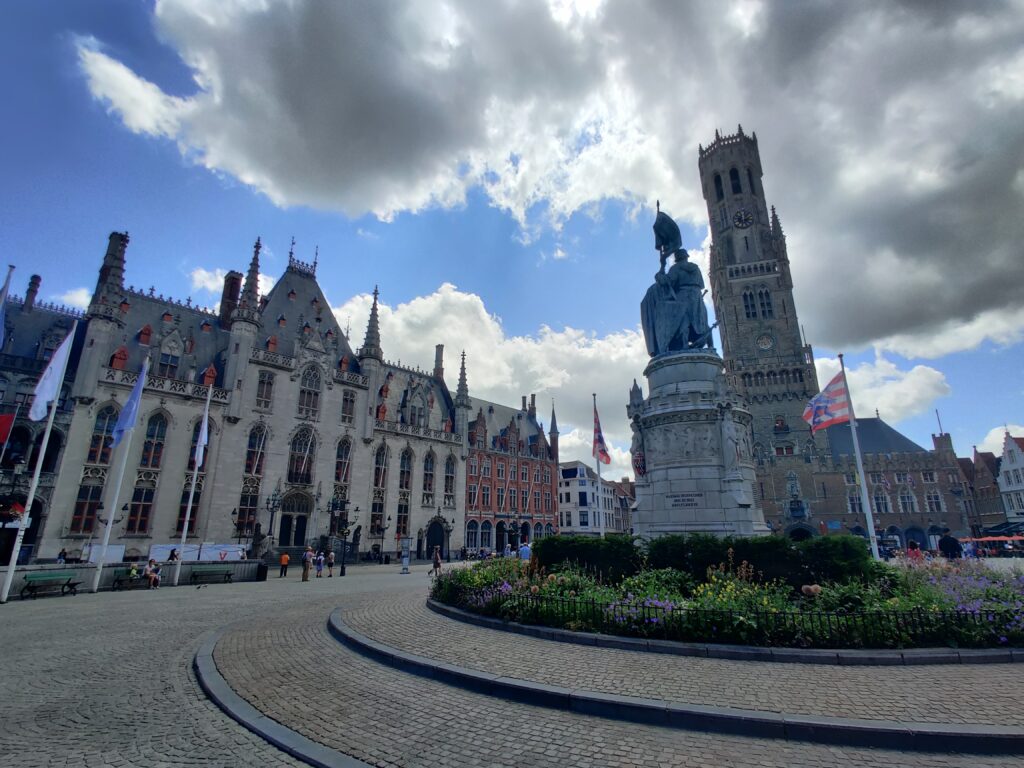 Provincial Palace in bruges, belgium