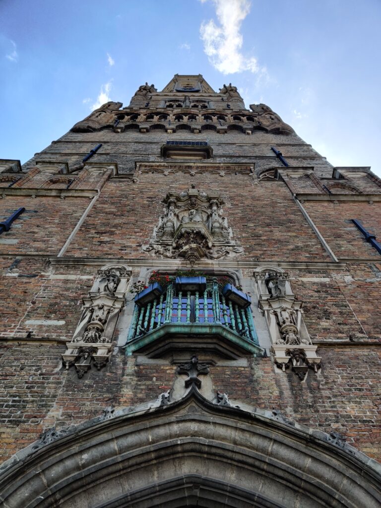Belfry of Bruges, belgium