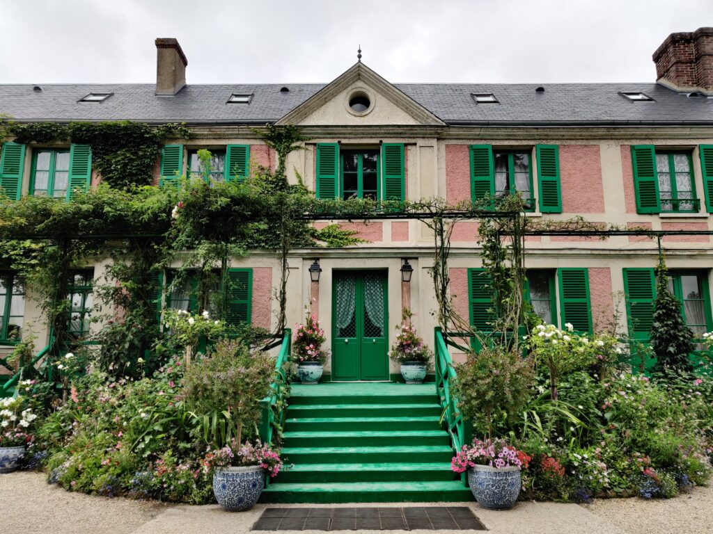 house of monet in giverny, Normandy, france