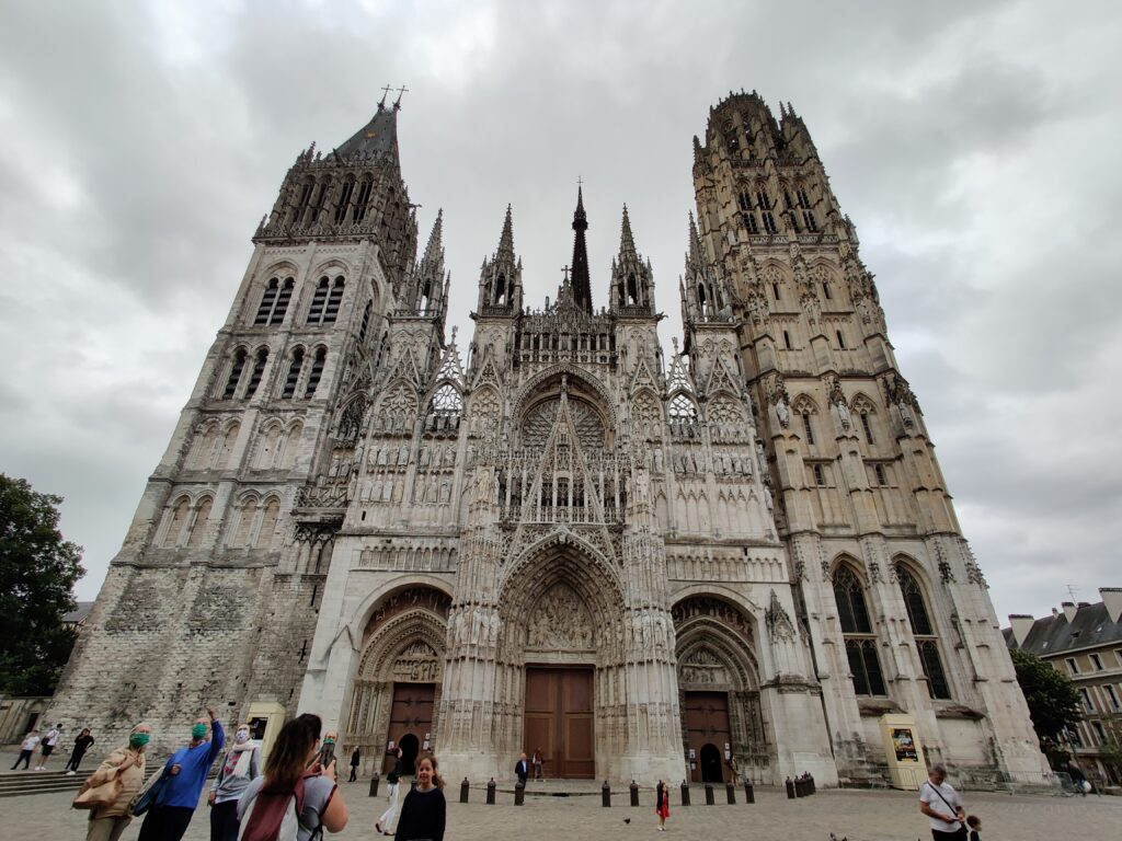 cathedral of rouen in normandy, france