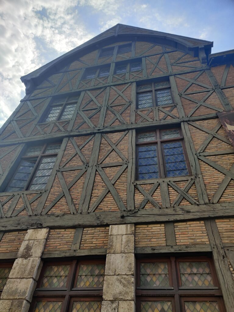 Maison de Jeanne d’Arc (old timber house of jeanne d'arc) in orléans france