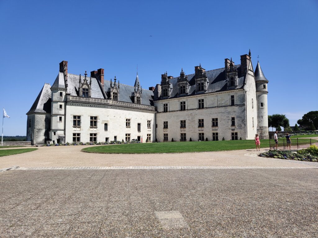 Château d’Amboise in the loire valley in france.