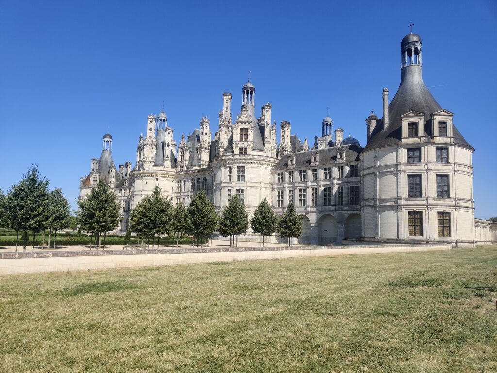 Château de Chambord in the loire valley in france. Inspiration for the beauty and the beast castle for the live action film.