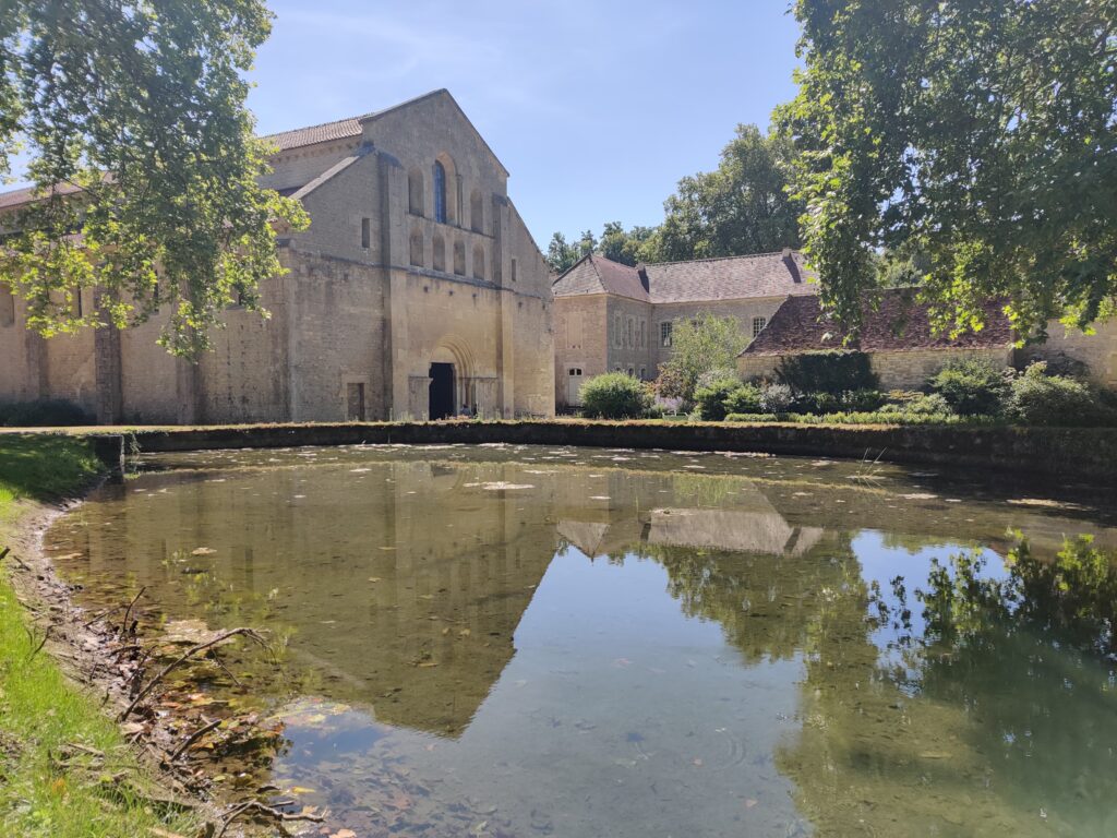 the abbey of Fontenay in Côte-d’Or france