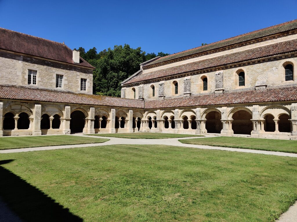 the abbey of Fontenay in Côte-d’Or france