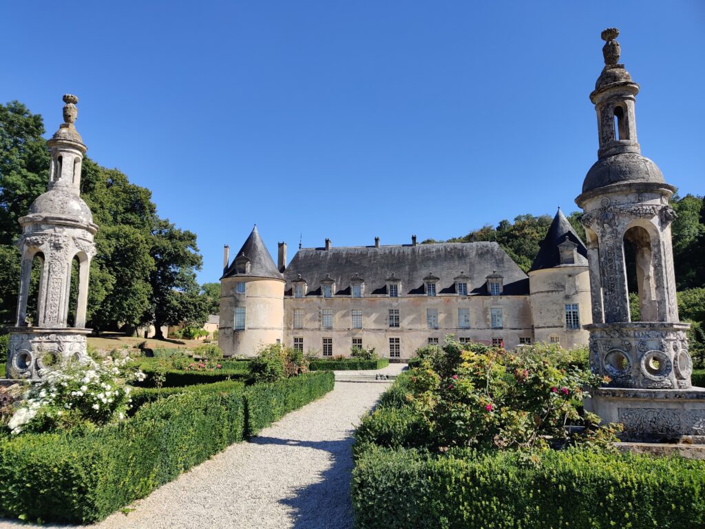 Chateau de Bussy-Rabutin in Côte-d’Or france