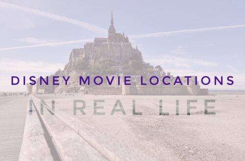DISNEY MOVIE LOCATIONS IN REAL LIFE, tangled rapunzelf mont saint michel in normandy france