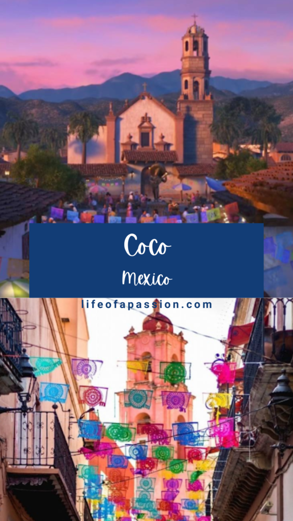 Disney movie film locations in real life - coco, mexico, Guanajuato