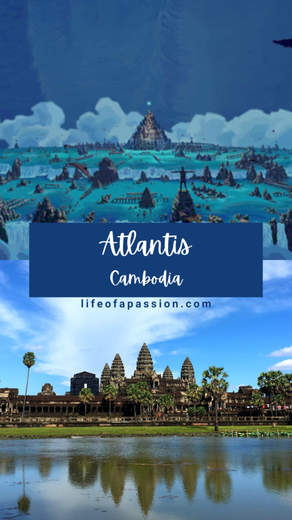 Disney movie film locations in real life - Atlantis: The Lost Empire, cambodia, angkor wat